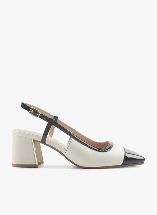 NINE WEST Ankle Strap Mid Heel Pumps