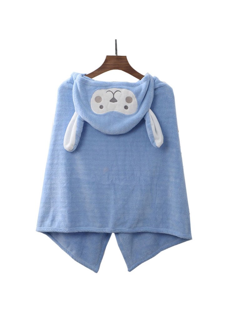 GOLDEN MILLION Kids Hooded Boys and Girls Towel Bath Wrap Toddlers Shower Bathrobe Blanket  - Image 1