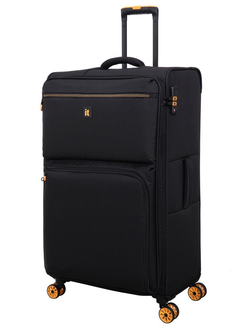 it Luggage it luggage Compartment, Unisex Polyester Material Soft Case, 8x360 Degree Spinner Wheels, Expandable Trolley Bag, Telescopic Handle, TSA Lock, 12-3149-08, Lightweight  - Image 1