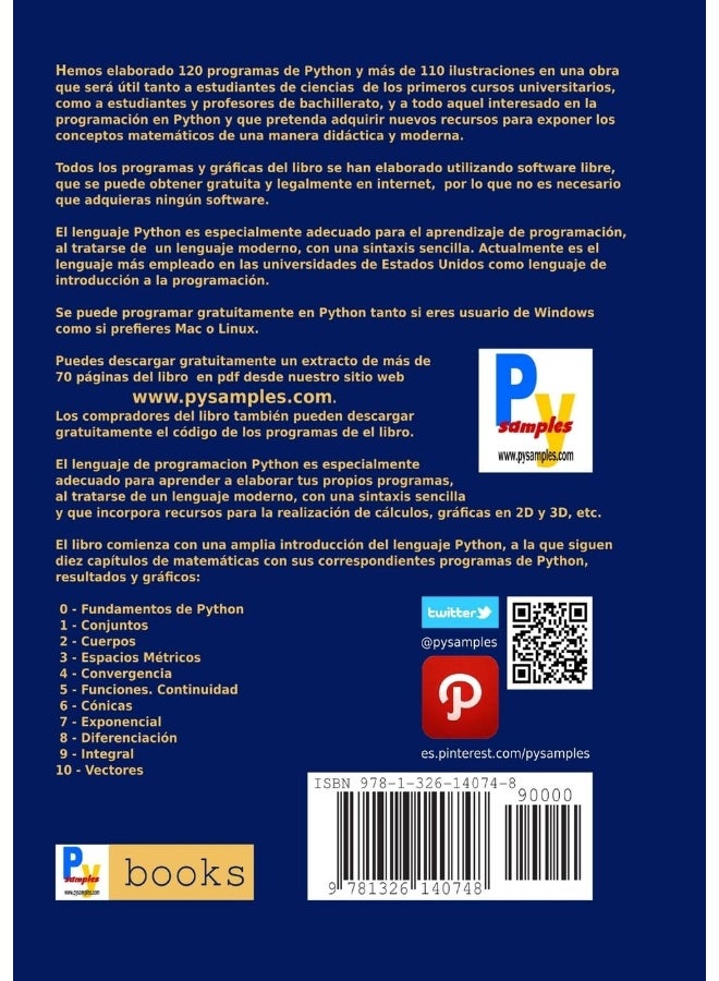 Matemáticas y Programación en Python (2ª Edición) - Image 2