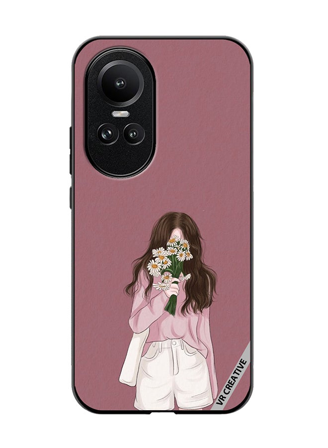 VR CREATIVE Protective Case Cover For Oppo Reno 10 Jenny Design Multicolour - Image 1