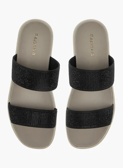 Paprika Women Embellished Slip-On Sandals