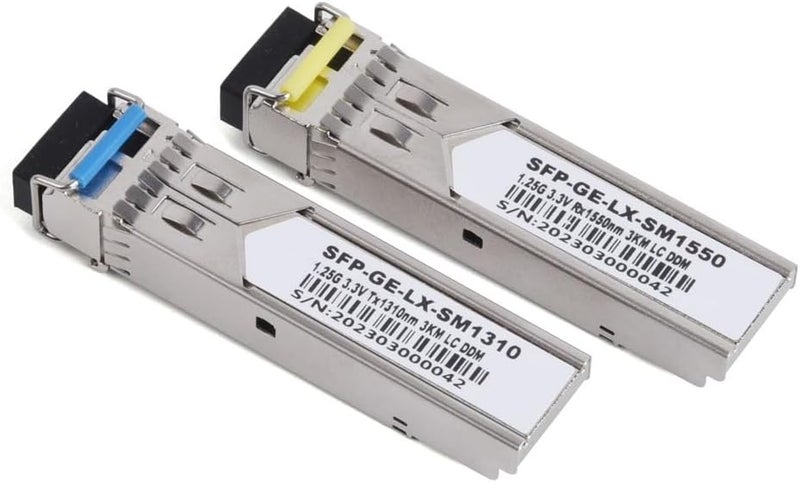 1Pair Gigabit Fiber SFP Module 1000M SC/LC 1.25G 1310nm/1550nm Single Mode A+B Fiber Module Fit(LC 40KM) - Image 5