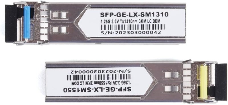 1Pair Gigabit Fiber SFP Module 1000M SC/LC 1.25G 1310nm/1550nm Single Mode A+B Fiber Module Fit(LC 40KM) - Image 4
