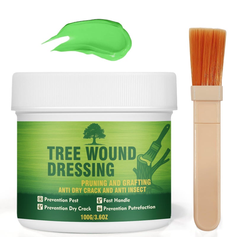 Yeardera Tree Wound Sealer, Tree Pruning Sealer, Grafting, Pruning, and Wound Care for Damaged Trees, Used for Natural Wound Repair of Bonsai, Fruit Trees, Roses, and Bonsai, Waterproof Protection - Image 1