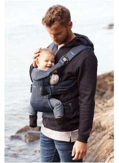 BABYBJORN Baby 3D Mesh Carrier One Air Navy Blue  - Image 3