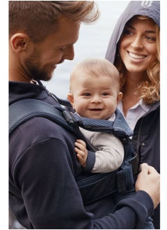 BABYBJORN Baby 3D Mesh Carrier One Air Navy Blue  - Image 4