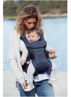 BABYBJORN Baby 3D Mesh Carrier One Air Navy Blue  - Image 2