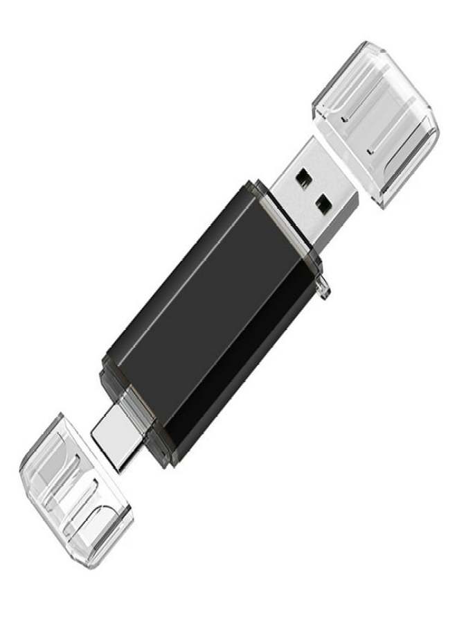 قرص تخزين USB دوار ثنائي الواجهة عالي السرعة من نوع Type-C، مناسب للهواتف المحمولة وأجهزة الكمبيوتر، يتميز بسرعة عالية وسعة كبيرة تبلغ 64 جرامًا. - Image 1