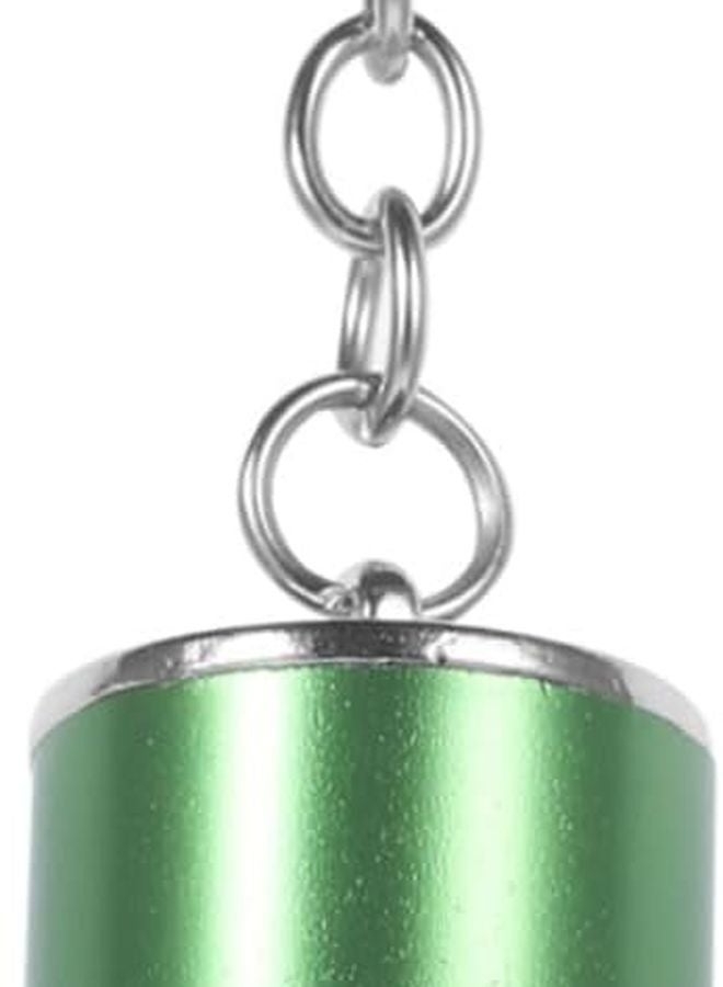 Green Fidget Gear Shift Lever Keychain For Men Automotive Key Ring - Image 1