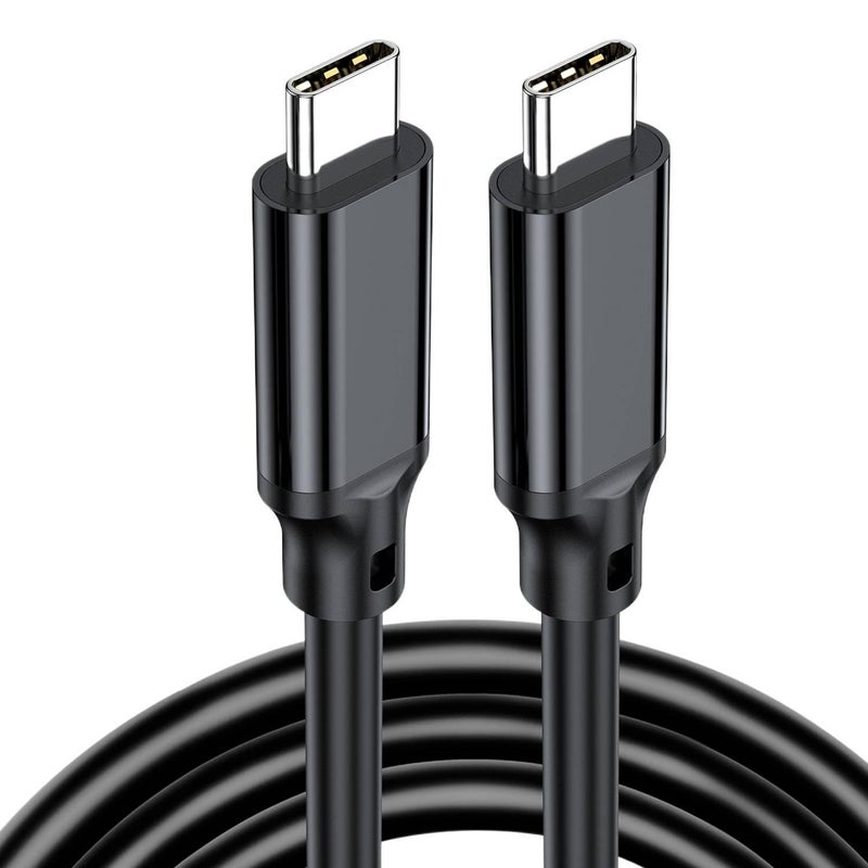 كابل HDMI بقدرة 240W PD وبموصل HDMI وبموصل USB-C لـ شحن الهاتف والتابلت ونقل البيانات واستخدام المحولات والإعداد المكتبي والحمل أثناء السفر - Image 4