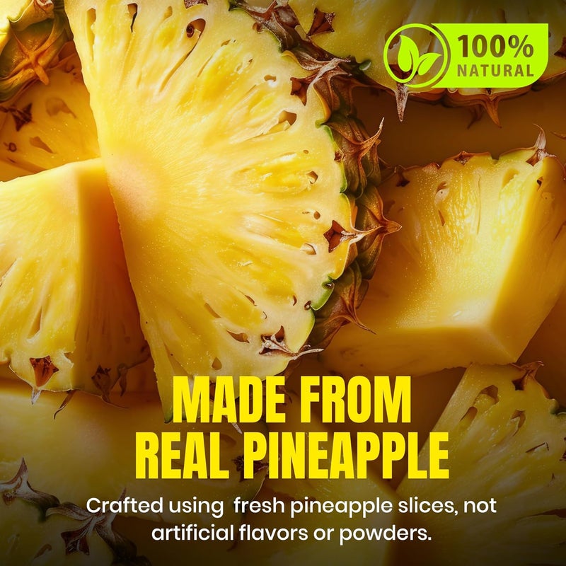Karish Freeze Dried Pineapple 40 g Jar – Crunchy Tropical Fruit Snack, Portable Healthy Snack, Lightweight Long Shelf Life Treat - Image 5