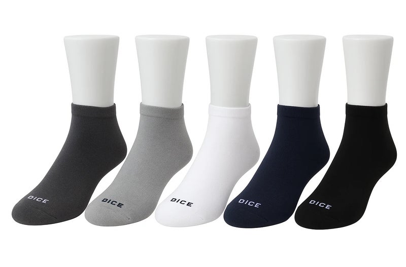 Dice® Men Low Cut Sport Socks Bundle of 5 (Different Colors) - Image 1