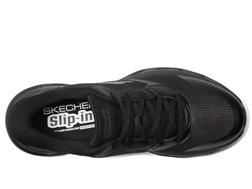 SKECHERS حذاء سكيشرز للرجال بدون أربطة - زاك، أسود/أسود، 7 - Image 3
