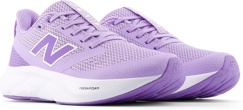 New Balance أحذية جري جديدة باللون الأرجواني للأطفال - Image 3
