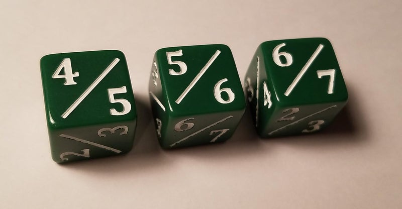 Rook Robot 4X Tarmogoyf Dice for Magic: The Gathering/CCG MTG/Goyf Dice - Image 5
