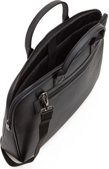 بيليك ديري Bilik Leather Black Rölax Unisex Laptop & Briefcase RH09 Business