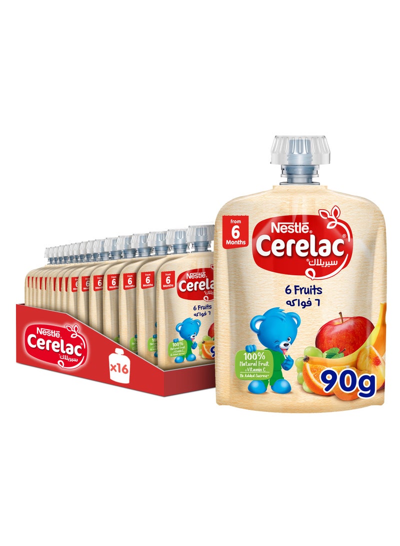 سيريلاك بيوريه 6 فواكه - Image 1