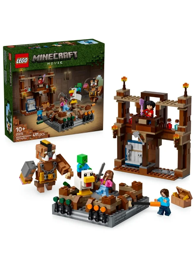 LEGO Minecraft Woodland Mansion Fighting Ring 21272 (491) Pieces