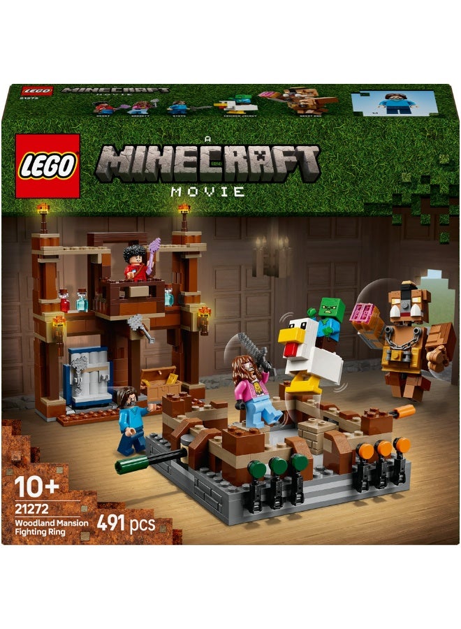 LEGO Minecraft Woodland Mansion Fighting Ring 21272 (491) Pieces - Image 2