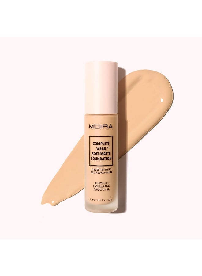 moira Complete Wear Soft Matte Foundation (400N) - Image 2