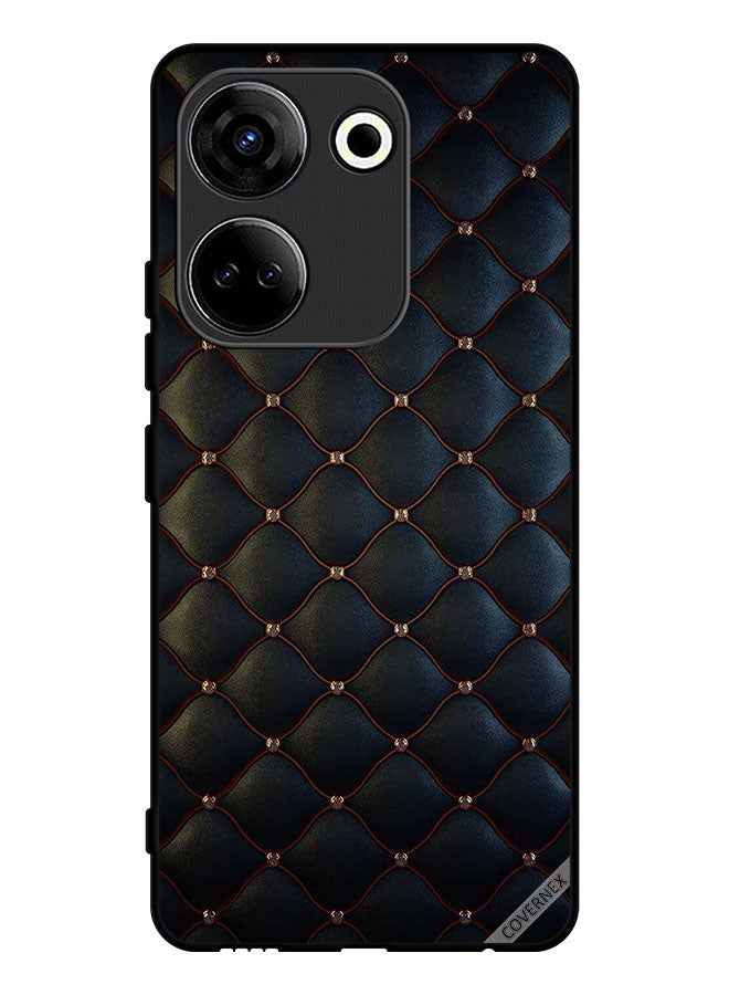 Covernex Protective Case Cover For Tecno Camon 20 Stappers On Cloth Pattern  - Image 1