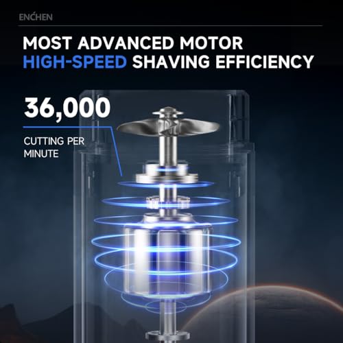 ENCHEN Mini Electric Shaver, Mini Shavers for Men, USB Rechargeable, Portable, Waterproof, for Home, Office, Car, Travel, Z3 - Image 4