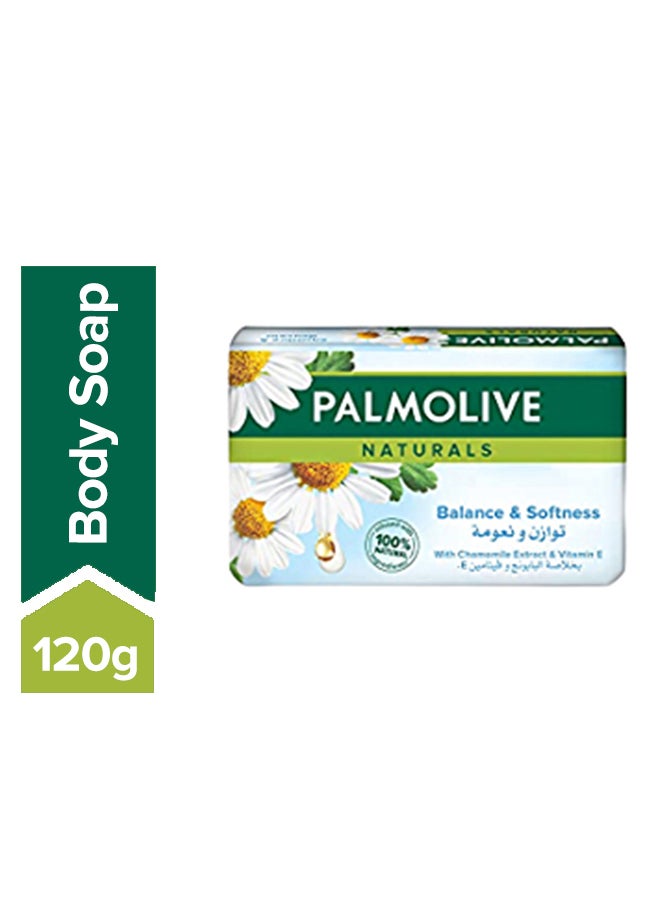 Palmolive Naturals Balance And Softness Bar Soap - Chamomile And Vitamin E 120grams - Image 1