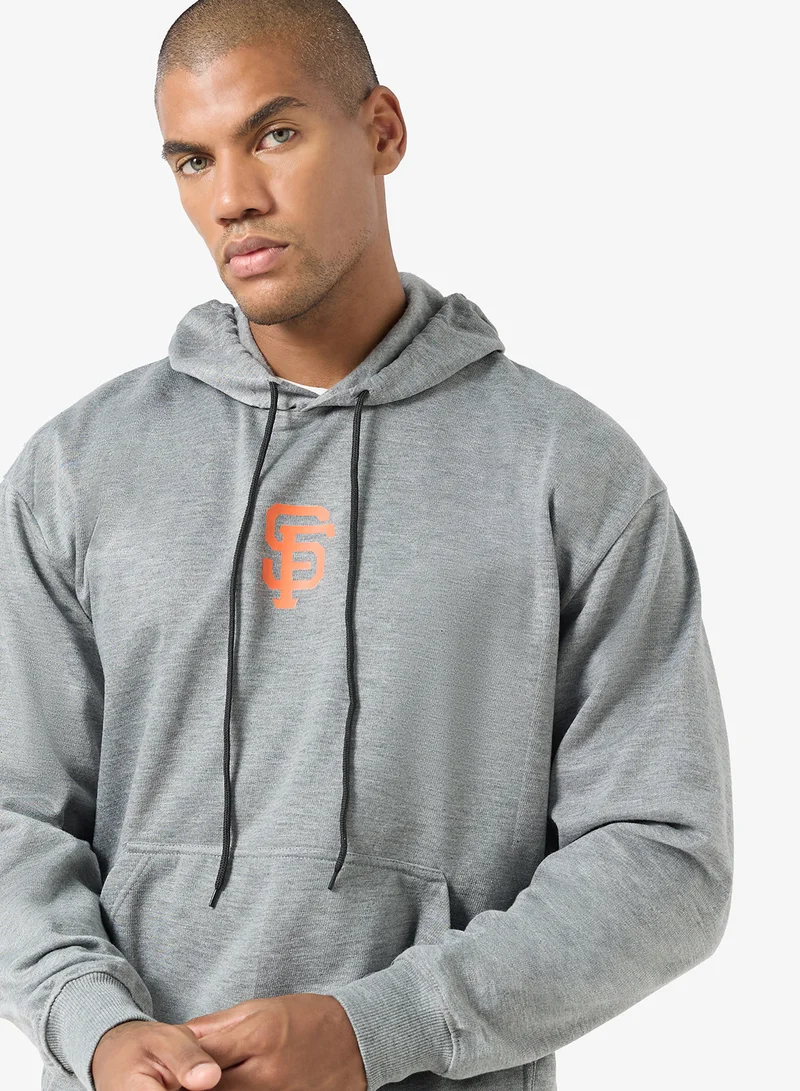 Seventy Five Basics  Graphic Print Hoodie for Men | Best Price UAE