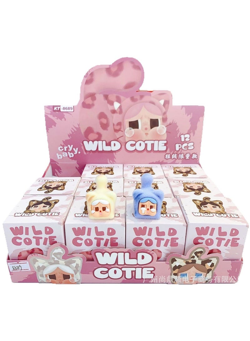 صندوق مفاجأة وايلد كيوتي – لعبة تجميع صغيرة لطيفة (قطعة واحدة) - Image 1