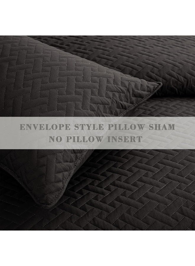 Exclusivo Mezcla 2-Piece Twin Size Quilt Set with Pillow Shams - Image 5