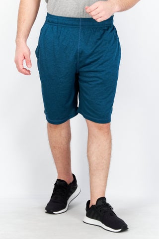 Men Sportswear Fit Drawstring Heather Training Shorts, Teal Blue Heather - pzsku/ZA56A4CE239810455C622Z/45/1747056436/6721713c-aec0-41a7-9455-5e64c82285ee