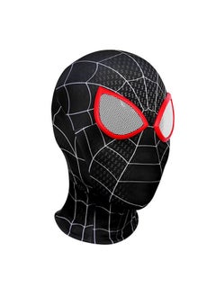 SUPVOX Supvox® 3D Spider-Man Mask Spiderman Masks Spider Man Cosplay Costumes Superhero Lenses, Superhero Costume Mask for Adult Kids, Role Play Superhero Masks for Halloween Cosplay (Black)  - Image 1