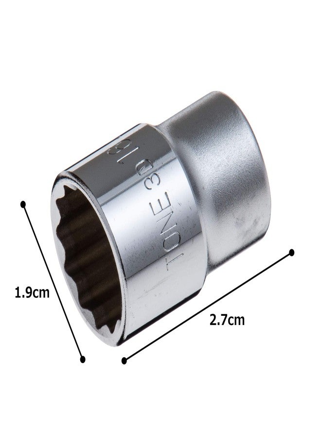 TONE Socket 12-Point 3D-16 3/8" Inch Drive 16mm - Image 3