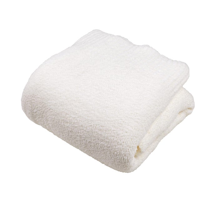 CREAM WHITE BLANKET WARM QUEEN SIZE FUZZY KNITTED BLANKET OVERSIZED LUXURY BED BLANKETS SOFT QUEEN BLANKET FOR BED LIGHTWEIGHT PLUSH BLANKET QUEEN SIZE FOR COZY NIGHTS CREAM 90X90