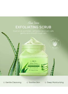 Laikou Laikou Aloe Vera Exfoliating Scrub 350g  - Image 3