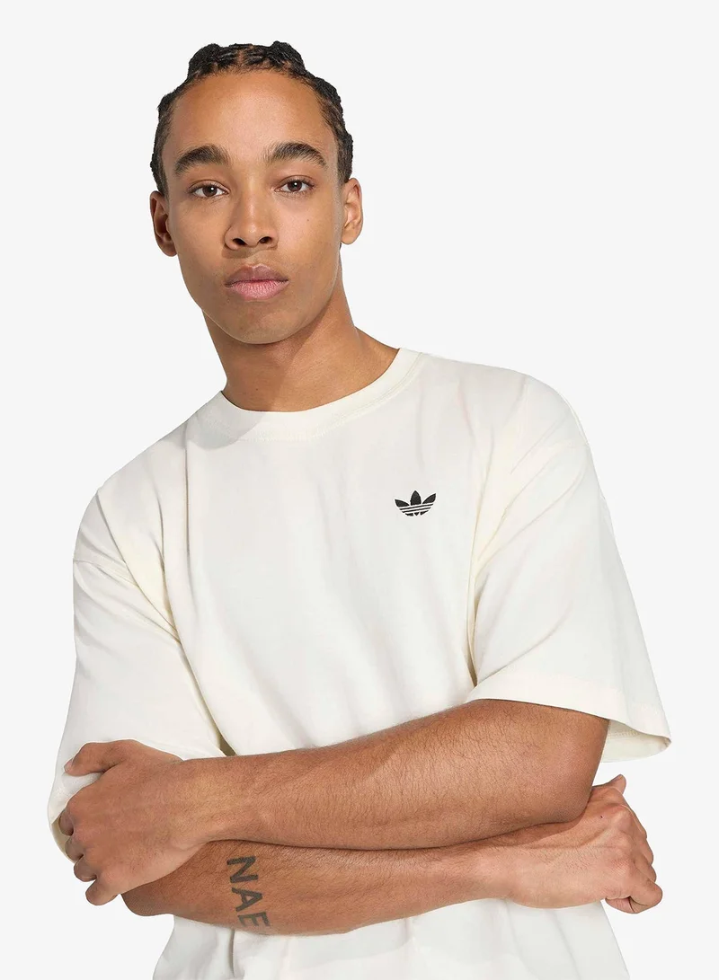 Adidas Airbrush Logo Typography T-Shirt