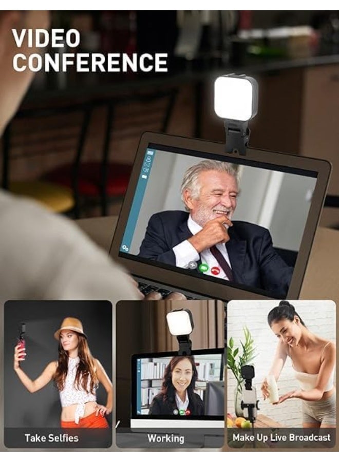 64 LED Rechargeable Selfie Ring Light – 7 Lighting Modes with Clip for iPhone, Mobile, Laptop – Perfect for TikTok, Video Calls & Photography  - Image 2