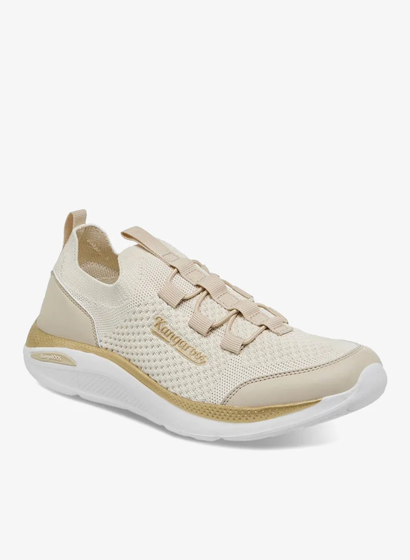 كانغاروس حذاء رياضي نسائي سهل الارتداء برباط وعروة سحب