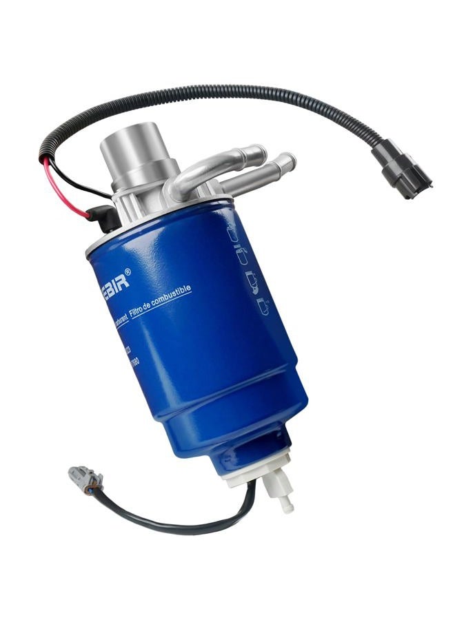 BELKEBIR Fuel Filter Housing Assembly Compatible with 2001-2004 Chevy Silverado 2500 HD 3500 GMC Sierra 6.6L V8 Duramax Diesel Replaces TP3018,19420323,97780061,98017680,904-558 - Image 1