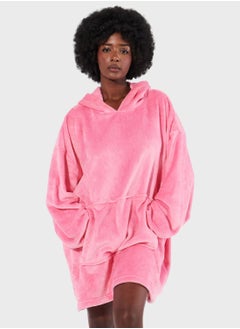 Hooded Pocket Detail Sweatshirt