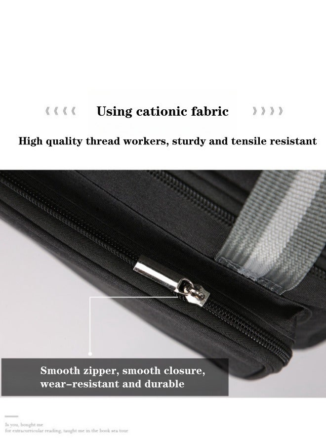 XiuWoo Large Capacity Lunch Bag Thickened Outdoor Oxford Cloth Thermal Insulation and Cold Insulation , 15L , 31*19*23 CM - Image 5