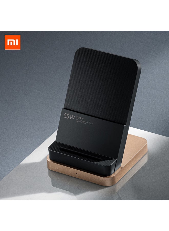 Xiaomi New Vertical Air Cooled Wireless Charger Black - Image 4