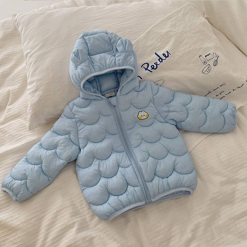 Children'S Light Down Cotton-Padded Coat Baby'S Cotton-Padded Coat For Boys And Girls Winter Clothes Children'S Hooded Coat New - Image 1