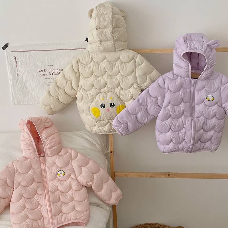 Children'S Light Down Cotton-Padded Coat Baby'S Cotton-Padded Coat For Boys And Girls Winter Clothes Children'S Hooded Coat New - Image 4