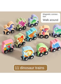 Y&D Wooden Magnetic Digital Train Assembled Toys  - Image 1