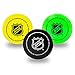 Franklin Sports Mini Foam Hockey Pucks Indoor Knee Hockey Pucks for Kids 3 Soft Foam Pack Assorted Colors - Image 3