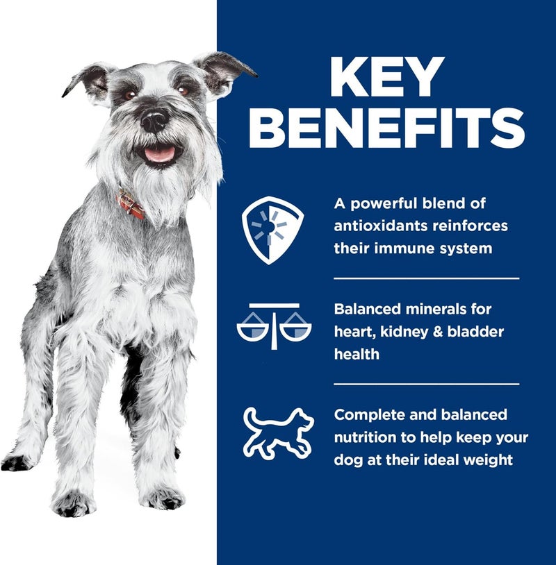 Hills Science Diet Adult 7 Small Paws Savory Stew Chicken  Vegetables Canned Dog Food 35 oz Case of 12 - Image 4