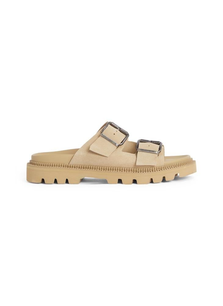 TOMMY JEANS DOUBLE STRAP SUEDE SANDALS  - Image 1