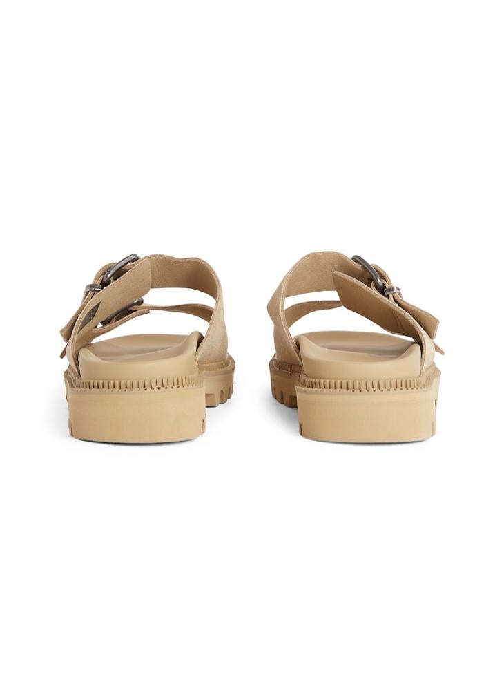 TOMMY JEANS DOUBLE STRAP SUEDE SANDALS  - Image 4